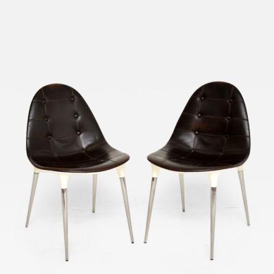 Philippe Starck Pair of Caprice Dining Side Chairs by Philippe Starck for Cassina
