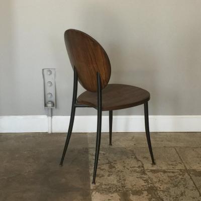 Philippe Starck Pair of Slender Side Chairs in the Style of Philippe Starck