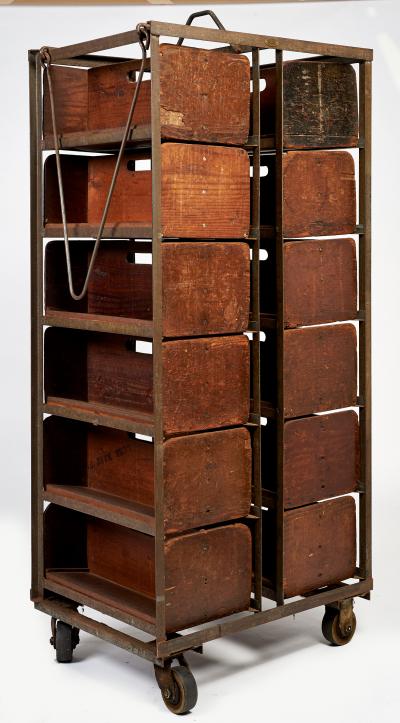 Phillies Rolling Cigar Racks c 1920 40s
