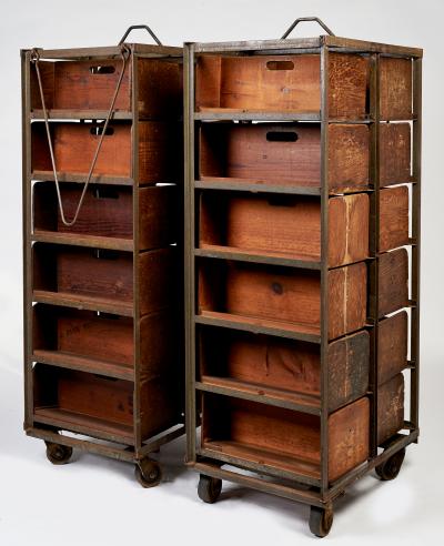 Phillies Rolling Cigar Racks c 1920 40s