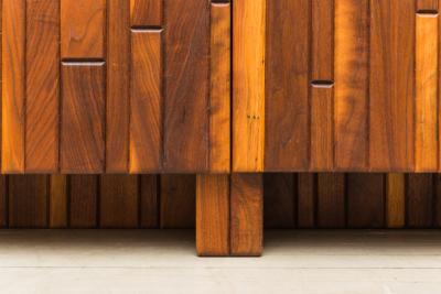 Phillip Lloyd Powell Phillip Lloyd Powell Custom Cabinet with Shelves USA 1960s