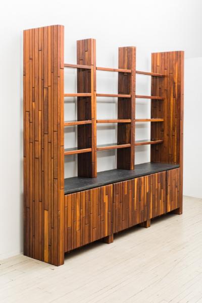 Phillip Lloyd Powell Phillip Lloyd Powell Custom Cabinet with Shelves USA 1960s