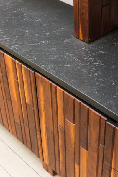 Phillip Lloyd Powell Phillip Lloyd Powell Custom Cabinet with Shelves USA 1960s