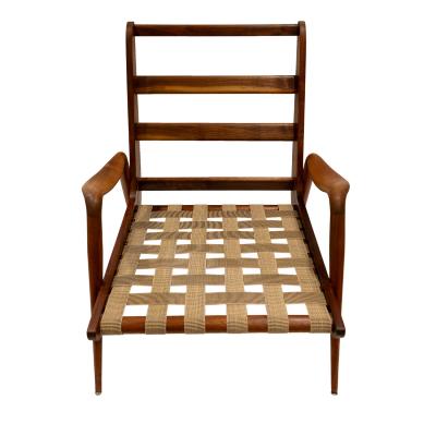 Phillip Lloyd Powell Phillip Lloyd Powell Rare High Back Lounge Chair Early 1960s