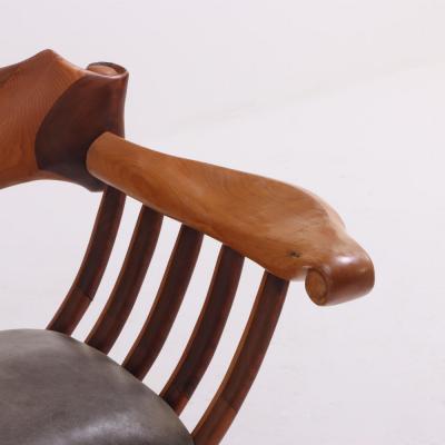 Phillip Lloyd Powell Sculptural Savonarola chair by Phillip Lloyd Powell American 1919 2008 