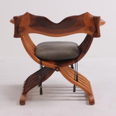 Phillip Lloyd Powell Sculptural Savonarola chair by Phillip Lloyd Powell American 1919 2008 