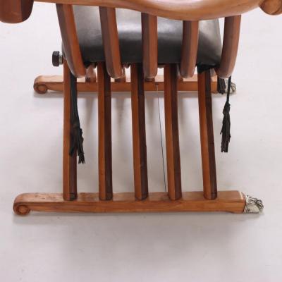 Phillip Lloyd Powell Sculptural Savonarola chair by Phillip Lloyd Powell American 1919 2008 