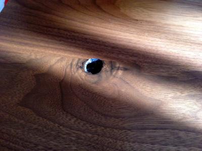 Phillip Lloyd Powell Two Walnut Table Studio