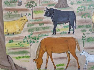 Philome Obin A Peaceable Kingdom Haiti Une Savane