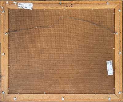 Philome Obin Military Man on Horseback with Haitian Flag