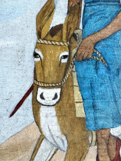 Philome Obin Pilgrims going out for the feast of St Anne on Horseback