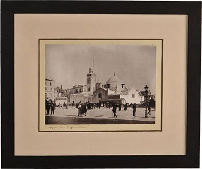 Photograph of Place du Gouvernement Algiers circa 1860
