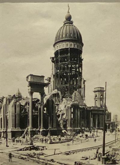 Photograph of San Franciscos City Hall 1906