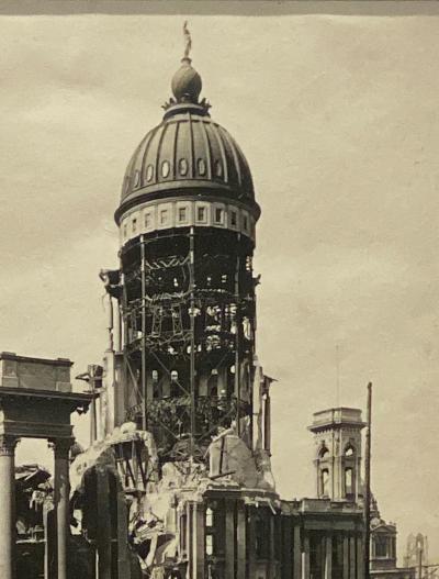 Photograph of San Franciscos City Hall 1906