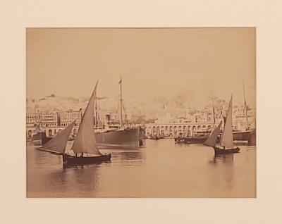 Photograph of Ships in Middle East circa 1880