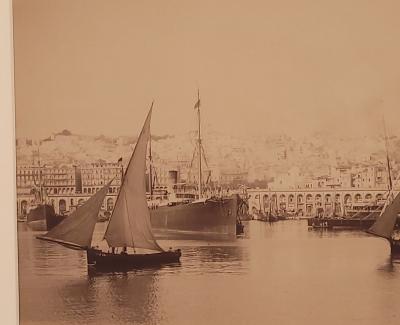 Photograph of Ships in Middle East circa 1880