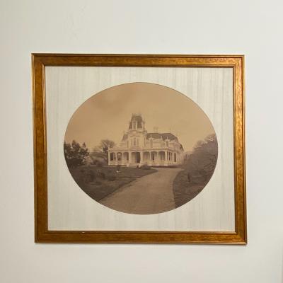Photograph of a Victorian House Circa 1870