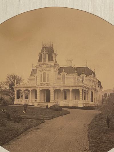 Photograph of a Victorian House Circa 1870