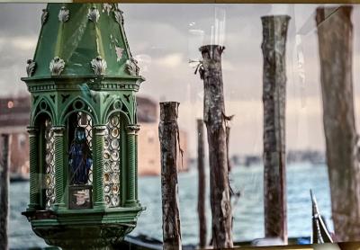 Photography on a Venetian Shrine in Venice