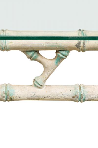 Phyllis Morris Phyllis Morris for Kessler Industries Mid Century American Faux Bamboo Aluminum