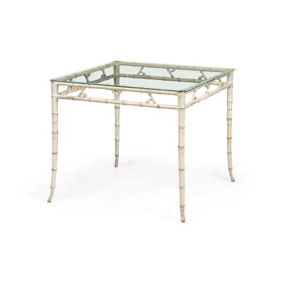 Phyllis Morris Phyllis Morris for Kessler Industries Mid Century American Faux Bamboo Aluminum