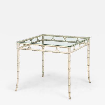 Phyllis Morris Phyllis Morris for Kessler Industries Mid Century American Faux Bamboo Aluminum