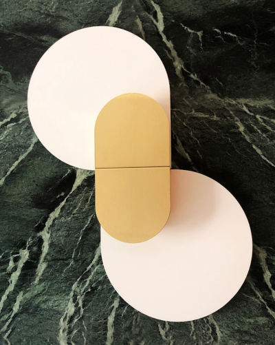 Pia Guidetti Crippa Large Scaled Wall Sconce by Pia Guidetti for Lumi model 1323 PL 2