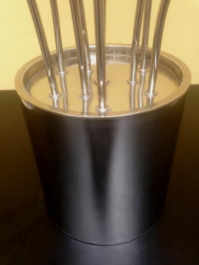 Pia Guidetti Crippa Late 1960s Rare Table Lamp by Lumi