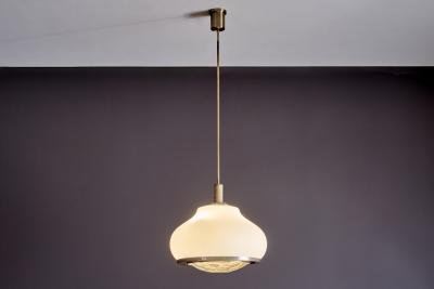 Pia Guidetti Crippa Opaque Glass Pendant by Pia Guidetti Crippa for Lumi Milano