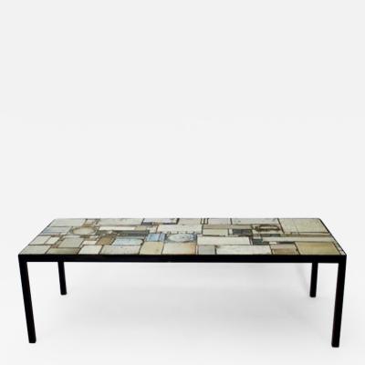 Pia Manu Pia Manu Ceramic Tile Mosaic Belgian Coffee Table