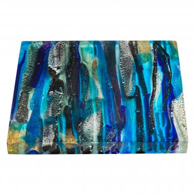 Piastra glass sculpture by Leonardo Cimolin