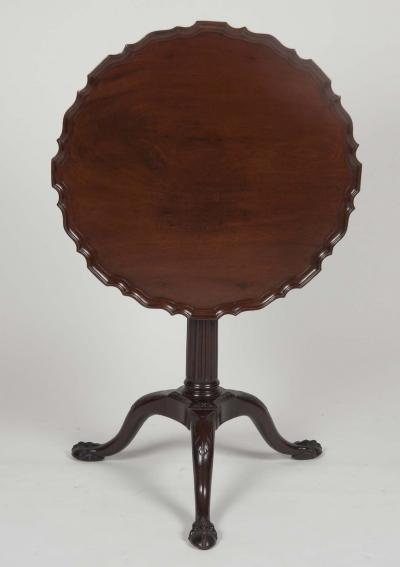 Pie Crust Tilt Top Table
