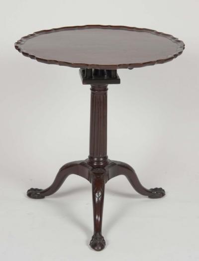 Pie Crust Tilt Top Table