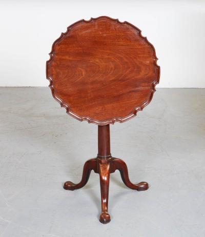 Piecrust Tripod Tea Table