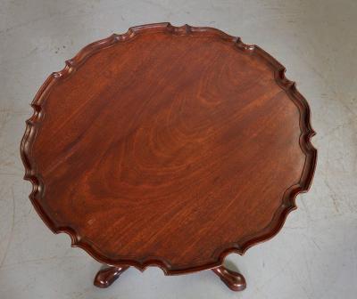 Piecrust Tripod Tea Table