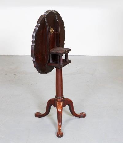 Piecrust Tripod Tea Table