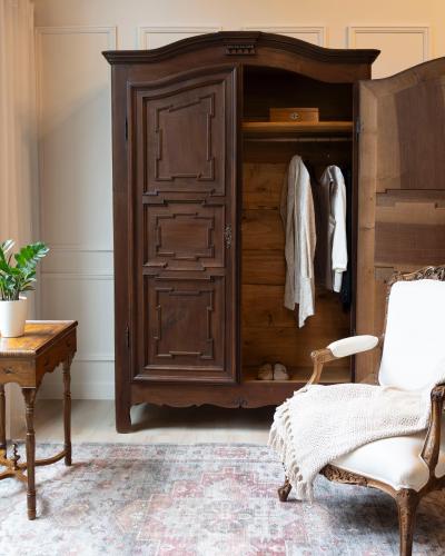 Piedmontese Walnut Armoire circa 1790