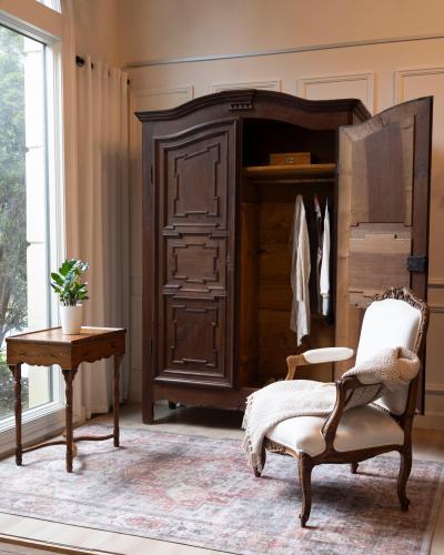 Piedmontese Walnut Armoire circa 1790