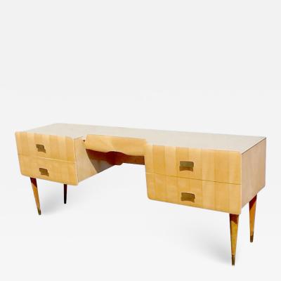 Pier Luigi Colli 1950s Pier Luigi Colli Vintage Italian Design Desk in Ashwood