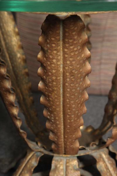 Pier Luigi Colli Iron Cocktail Table by Pier Luigi Colli