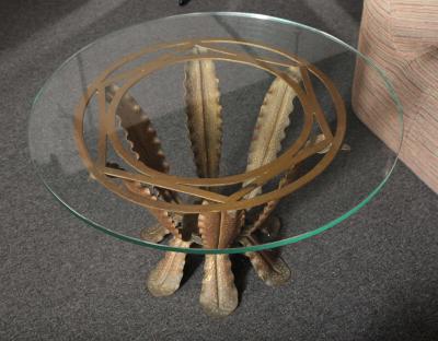 Pier Luigi Colli Iron Cocktail Table by Pier Luigi Colli