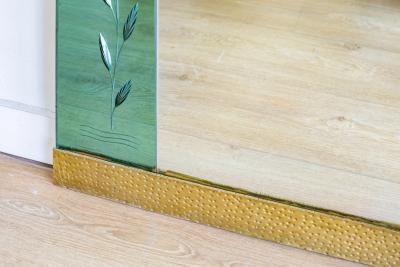 Pier Luigi Colli Italian Hallway Mirror by Pier Luigi Colli for Cristal Art