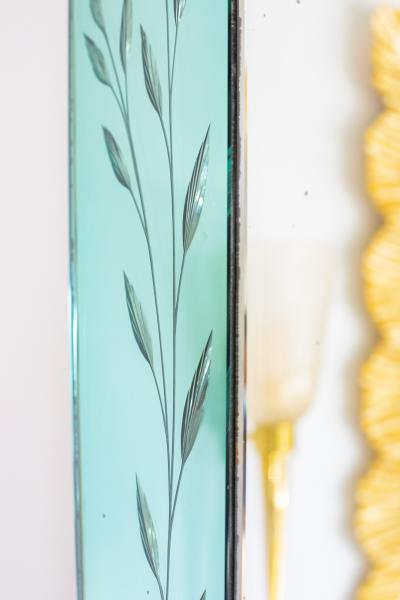 Pier Luigi Colli Italian Hallway Mirror by Pier Luigi Colli for Cristal Art