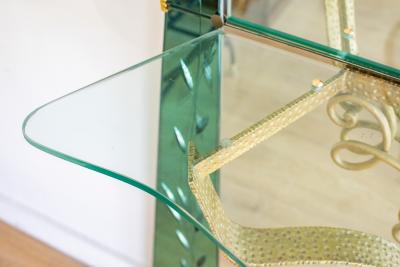 Pier Luigi Colli Italian Hallway Mirror by Pier Luigi Colli for Cristal Art