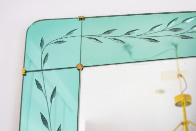 Pier Luigi Colli Italian Hallway Mirror by Pier Luigi Colli for Cristal Art