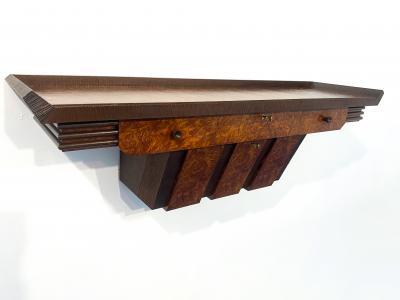 Pier Luigi Colli Italian Midcentury Art Deco Console designed by Pierluigi Colli 1940s