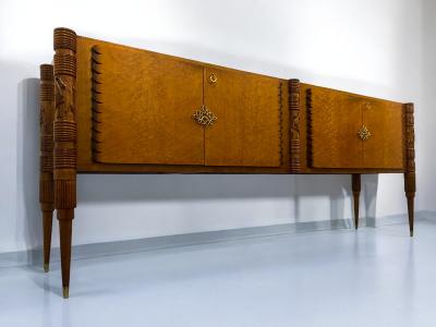 Pier Luigi Colli Italian Midcentury Sideboard designed by Pierluigi Colli in 1950s