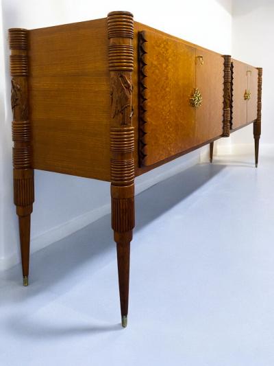 Pier Luigi Colli Italian Midcentury Sideboard designed by Pierluigi Colli in 1950s