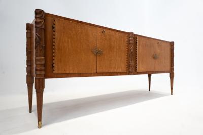 Pier Luigi Colli Mid Century Italian Wooden Sideboard by Pier Luigi Colli