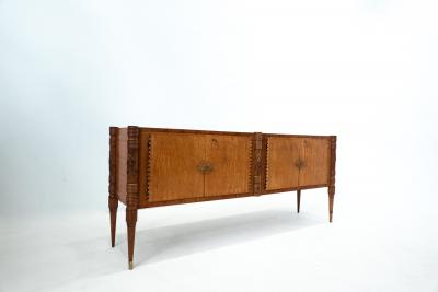 Pier Luigi Colli Mid Century Italian Wooden Sideboard by Pier Luigi Colli